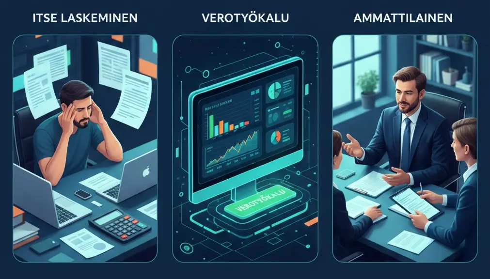 Mitkä palvelut tarjoavat apua kryptovaluuttojen verotuksen laskemiseen? kansikuva