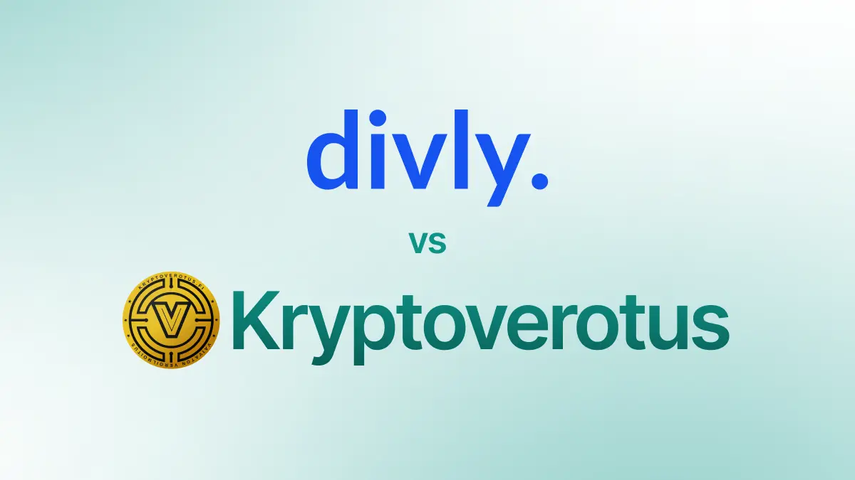 Divly vs Kryptoverotus: kattava vertailu (2025) kansikuva